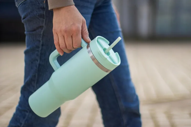 MILU Thermosbeker 1200ml Rietje Handvat — foto 8