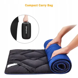 KINGCAMP Slaapmat Kampeerbed Matras 203x76cm — miniatuur 4