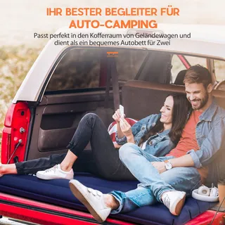 HICENTURE Opblaasbare Slaapmat 2 Personen Reizen Camping — miniatuur 7