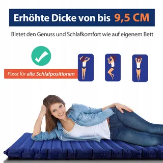 HICENTURE Opblaasbare Slaapmat 2 Personen Reizen Camping — miniatuur 3