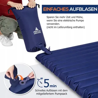 HICENTURE Opblaasbare Slaapmat 2 Personen Reizen Camping — miniatuur 4