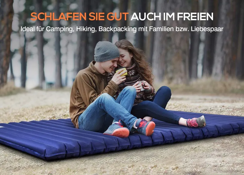 HICENTURE Opblaasbare Slaapmat 2 Personen Reizen Camping — foto 6