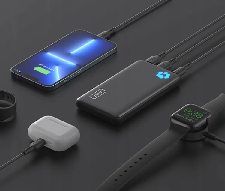 INIU Powerbank 10000mAh USB C Ultra Slim Snel Opladen — foto 13