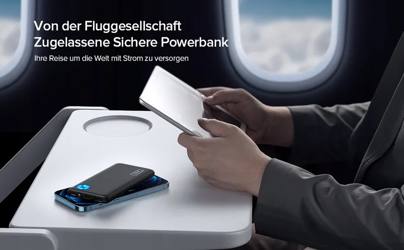 INIU Powerbank 10000mAh USB C Ultra Slim Snel Opladen — foto 10
