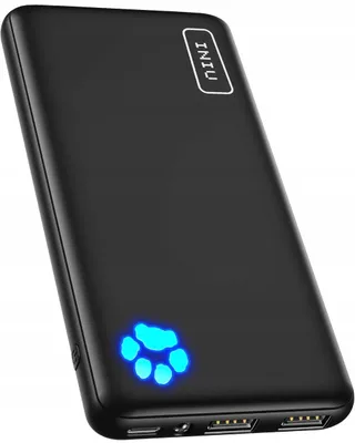 INIU Powerbank 10000mAh USB C Ultra Slim Snel Opladen — miniatuur 1