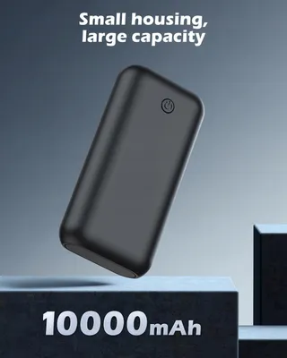 HGANUS Powerbank 10000mAh Compact USB C Micro — miniatuur 3