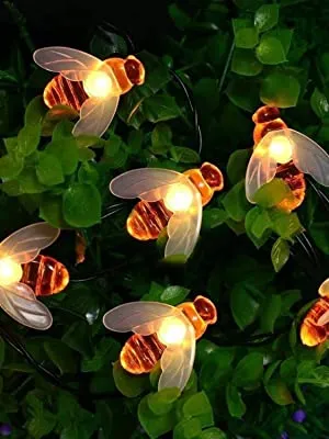 OREUNIK Solar Tuinlichtketting Bijen 66 LED — foto 10