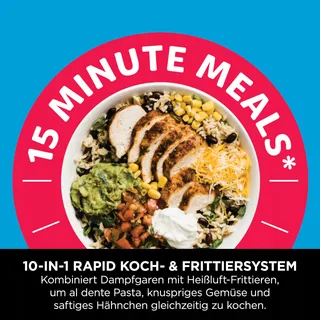 NINJA Speedi Multicooker 5,7L 10-in-1 Airfryer Zwart Koper — miniatuur 5