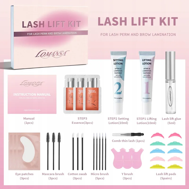 LOMANSA Wimperliftingset Beginners 15 Toepassingen — foto 6