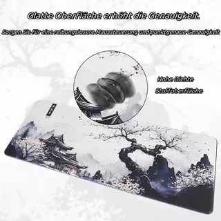 SHANGTUSHUNLI Grote Muismat Kersenbloesem Kantoor Gaming — miniatuur 3