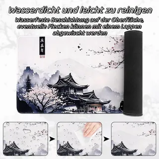SHANGTUSHUNLI Grote Muismat Kersenbloesem Kantoor Gaming — miniatuur 6