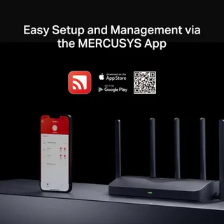 MERCUSYS Tri-Band BE9300 WiFi 7 Router 4x2,5G 6 Antennes 6GHz VPN WPA3 — miniatuur 9