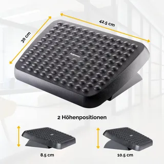 Voetensteun Verstelbaar Kantoor Massage 2-in-1 — miniatuur 1