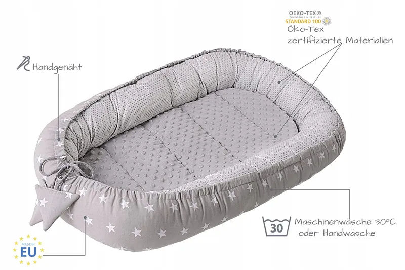 MEDIPARTNERS Babynest Box Pasgeborenen 90x50cm — foto 6