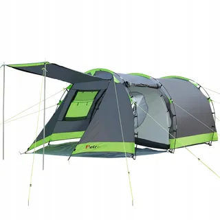 PEIRHW Tipi Tent 4 Personen Groot Waterdicht 3000mm Afneembare Bodem — miniatuur 1
