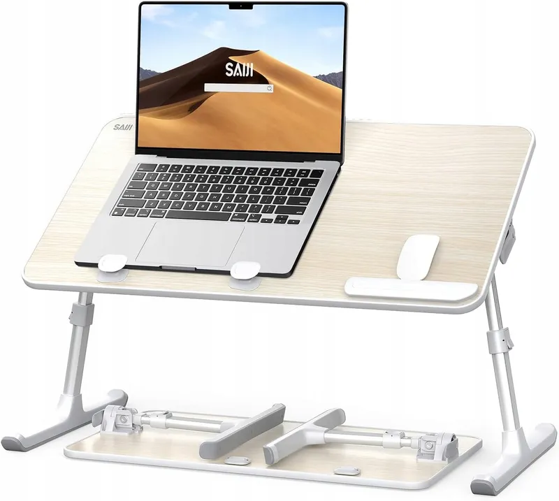 SAIJI Laptoptafel Standaard Verstelbaar Bed Bank Bureau — foto 1