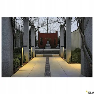 SLV Quadrasyl LED Buitenlamp Tuinpaal 11W — miniatuur 4