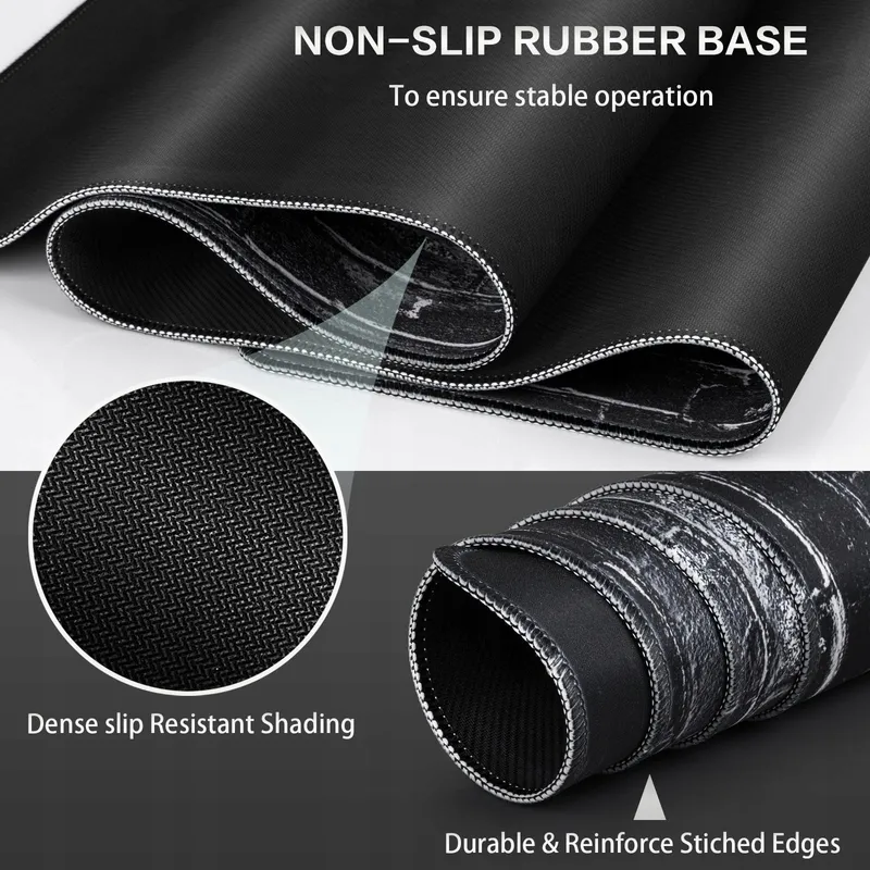 ABETCABE XXL Zwarte Gaming Muismat Antislip 900x400mm — foto 3