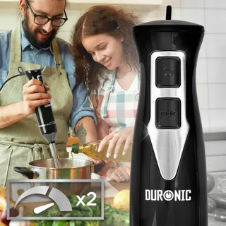 DURONIC HB35B Staafmixer 350W RVS Soep Smoothie Puree Sauzen — miniatuur 3