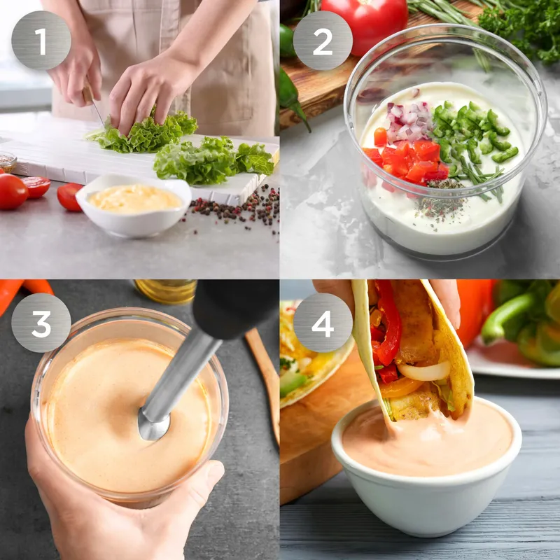 DURONIC HB35B Staafmixer 350W RVS Soep Smoothie Puree Sauzen — foto 5