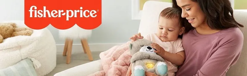 FISHER-PRICE Soothe 'n Snuggle Otter Knuffel — foto 8
