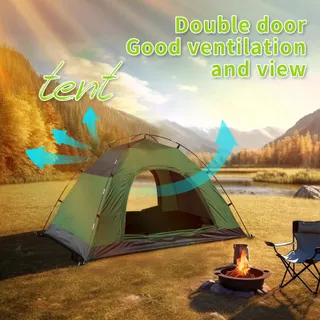 JAICOM Ultralichte Tent 2 Personen Waterdicht Camping — miniatuur 3
