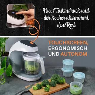 SWEETY FOX 7-in-1 Babyvoedingsbereider Stomen Mixen — miniatuur 5