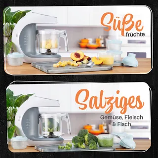 SWEETY FOX 7-in-1 Babyvoedingsbereider Stomen Mixen — miniatuur 6
