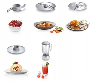 BOSCH MultiTalent 3 Keukenmachine 800W 30 Functies Wit — miniatuur 15