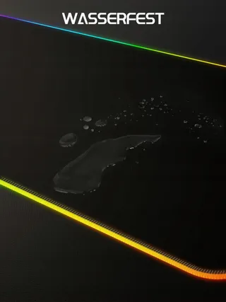 EASEMO Gaming Muismat XXL RGB 7 Kleuren Waterdicht Antislip — miniatuur 6