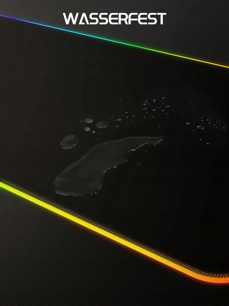 EASEMO Gaming Muismat XXL RGB 7 Kleuren Waterdicht Antislip — foto 6