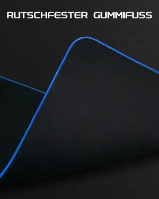 EASEMO Gaming Muismat XXL RGB 7 Kleuren Waterdicht Antislip — miniatuur 4