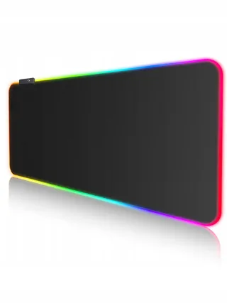 EASEMO Gaming Muismat XXL RGB 7 Kleuren Waterdicht Antislip — miniatuur 1