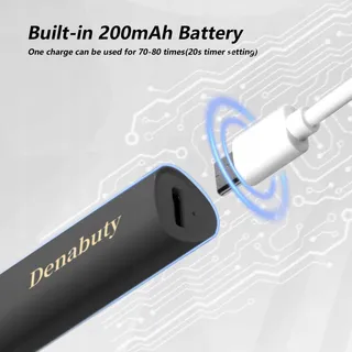 DENABUTY Mini UV LED Nagellamp Draagbaar Zwart — miniatuur 5
