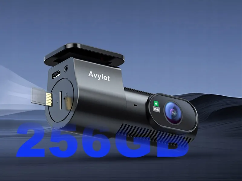AVYLET Dashcam 4K 1080P Voor Achter WiFi GPS Nachtzicht 170° 150° — foto 14