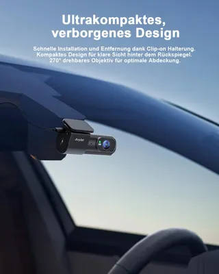 AVYLET Dashcam 4K 1080P Voor Achter WiFi GPS Nachtzicht 170° 150° — miniatuur 9