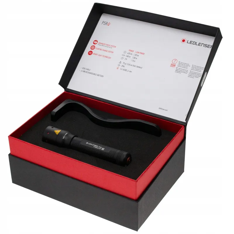 LEDLENSER P5R Zaklamp Camping Wandelen 420LM — foto 4
