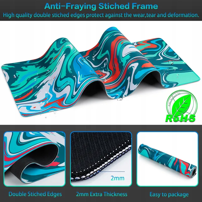 ABETCABE Gaming Muismat XXL 900x400mm Waterdicht Antislip — foto 7