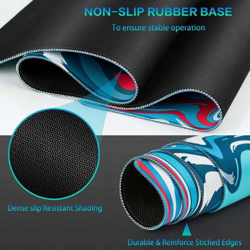 ABETCABE Gaming Muismat XXL 900x400mm Waterdicht Antislip — foto 3