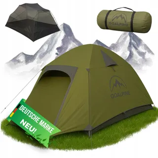 GOALPINE ESKAPADE II Tent 2 Personen Waterdicht 4000mm Licht — miniatuur 1