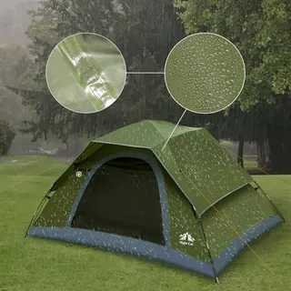 NIGHT CAT Eenpersoonstent Waterdicht Licht Snel Op te Zetten Camping — miniatuur 3