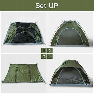 NIGHT CAT Eenpersoonstent Waterdicht Licht Snel Op te Zetten Camping — miniatuur 4