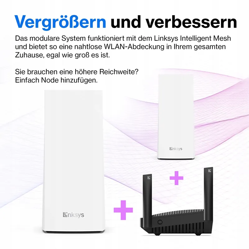 LINKSYS Hydra Pro 6E Router Tri-Band WiFi 6E 6,6Gbps 250m² — foto 5