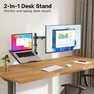 REDBAT Monitorhouder met Laptoplade 13-32 Inch VESA — miniatuur 2