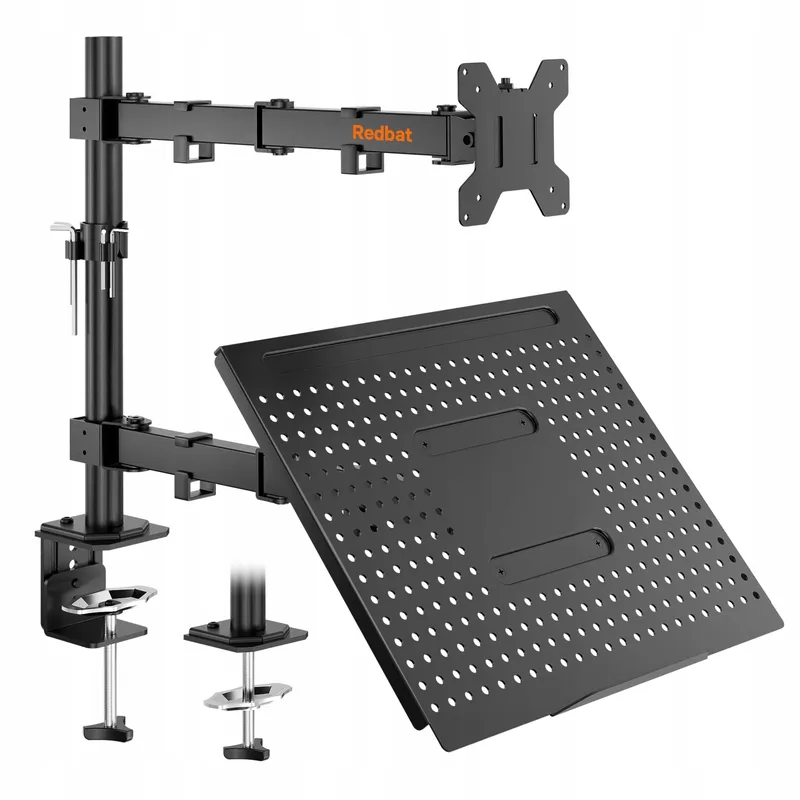 REDBAT Monitorhouder met Laptoplade 13-32 Inch VESA — foto 1