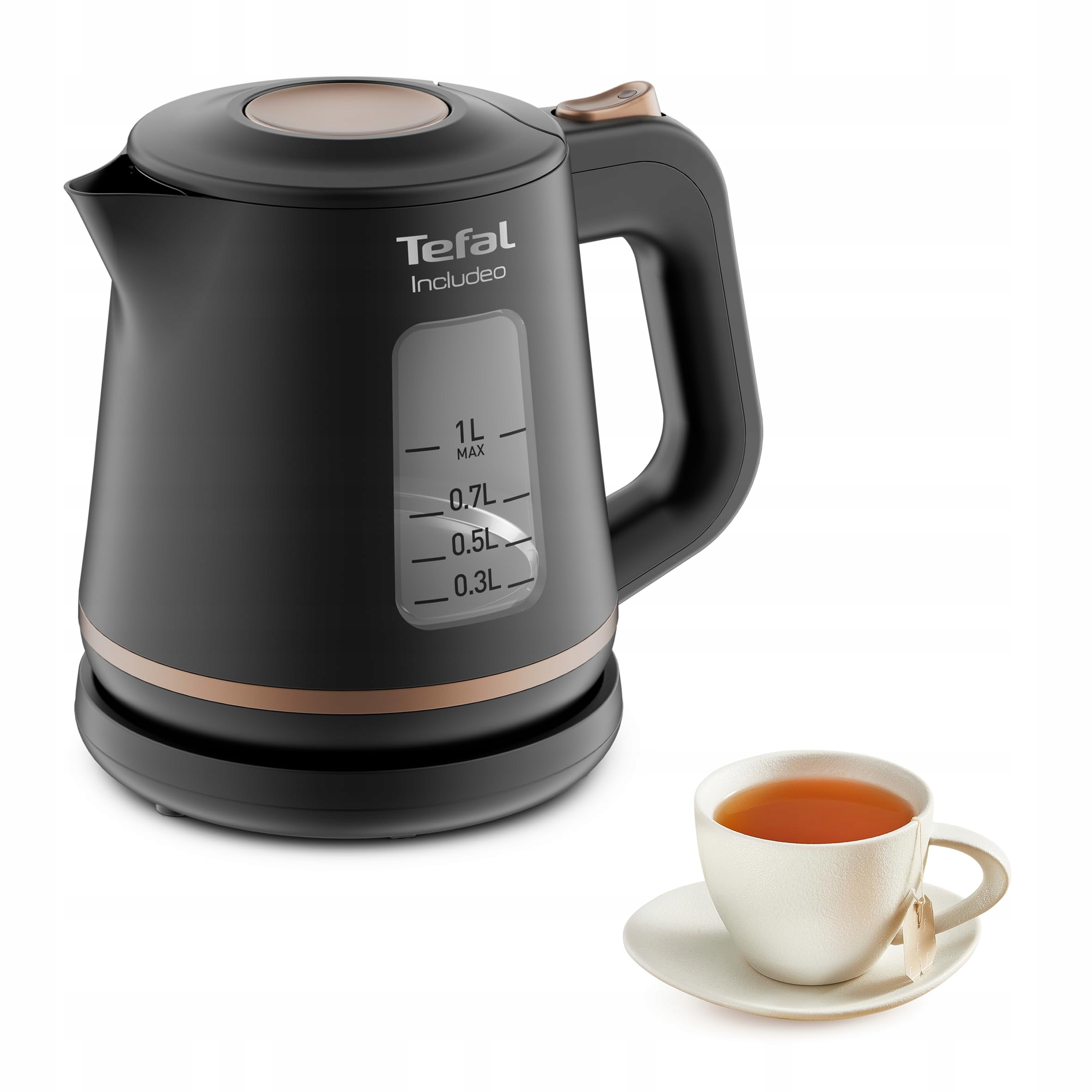 TEFAL Includeo KI5338 Waterkoker 1L Antislip Handvat 2400W