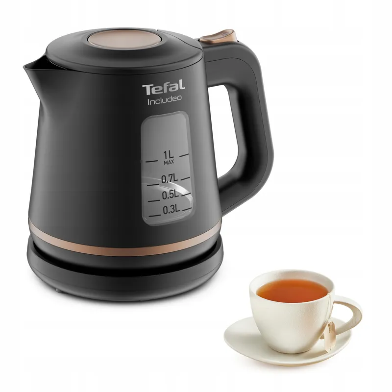 TEFAL Includeo KI5338 Waterkoker 1L Antislip Handvat 2400W — foto 1
