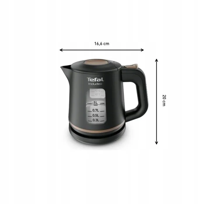 TEFAL Includeo KI5338 Waterkoker 1L Antislip Handvat 2400W — foto 9