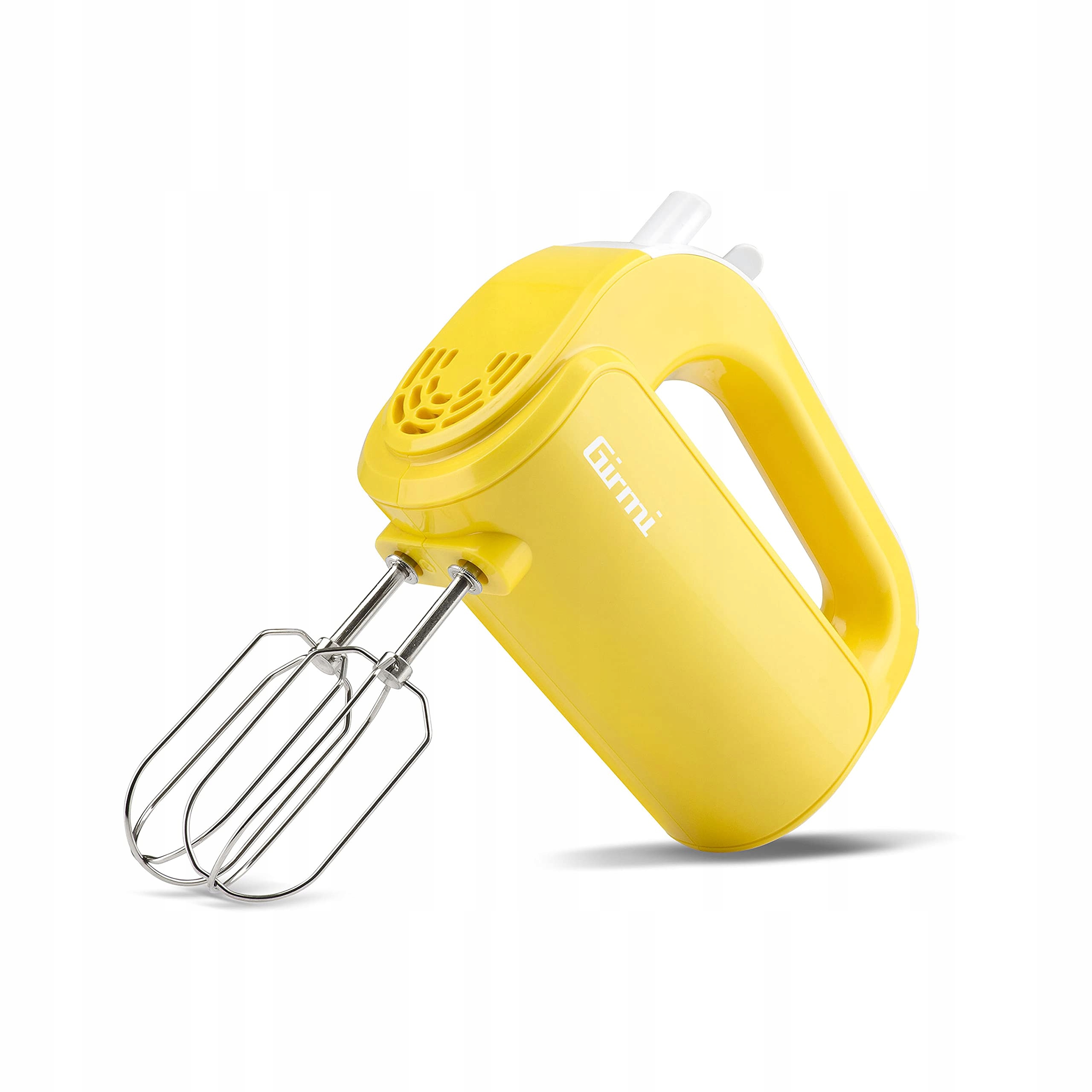 GIRMI Handmixer Elektrisch 170W Turbo 5 Snelheden Geel
