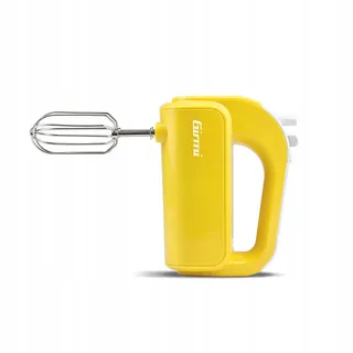 GIRMI Handmixer Elektrisch 170W Turbo 5 Snelheden Geel — miniatuur 2